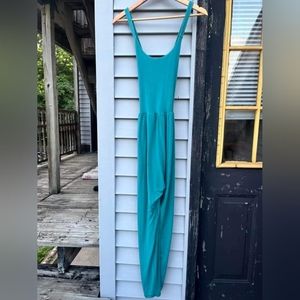 Turquoise Imbohdi jumpsuit